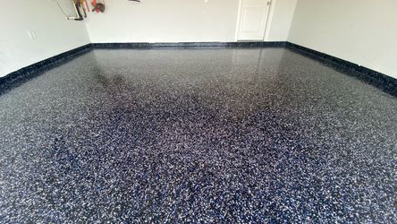 Resin Epoxy Chips Flooring Exterior Outdoors
