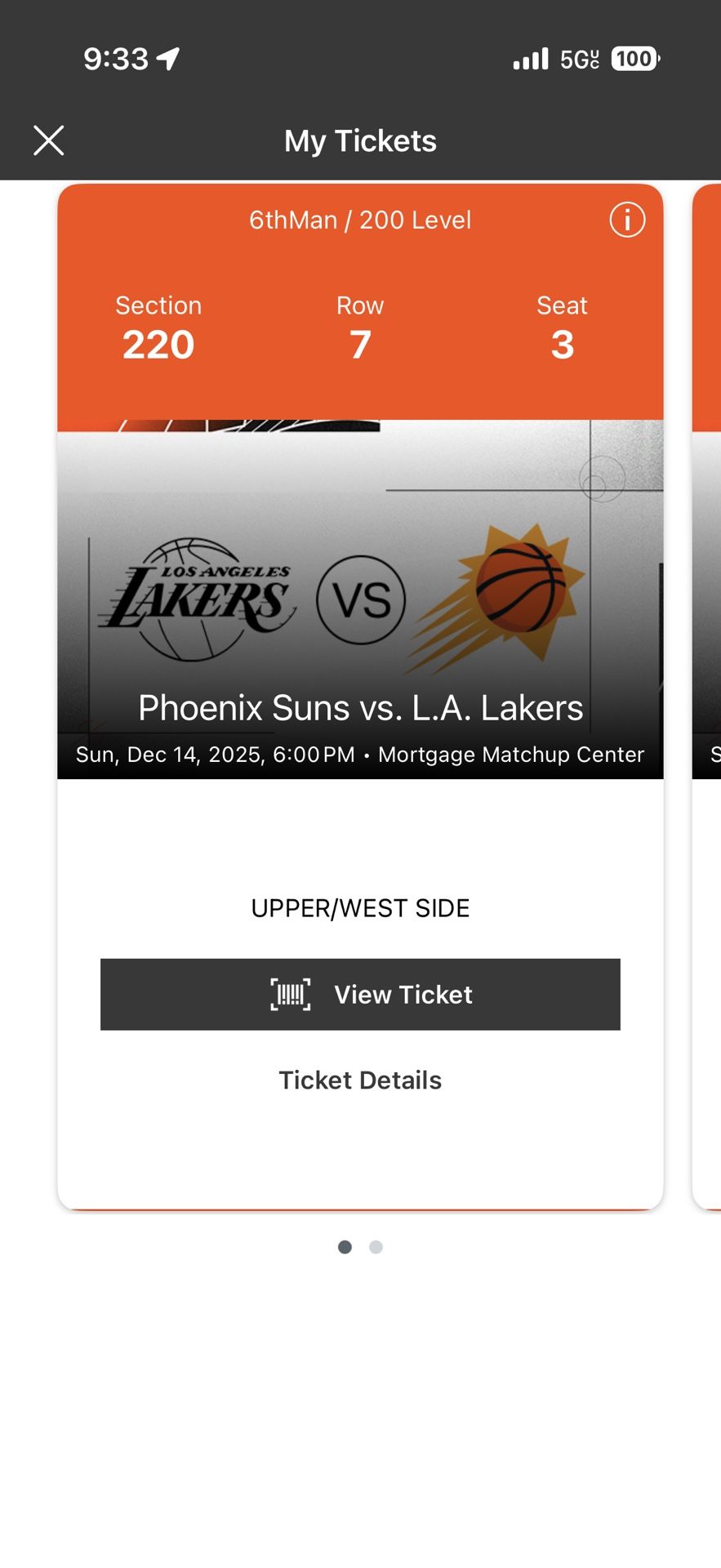 Lakers Vs Suns Tickets