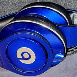 Beats 🎧 Studio Wired Headphones Metallic Blue 