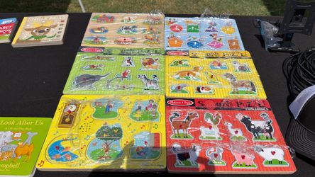 Melissa & Doug Puzzles Lot