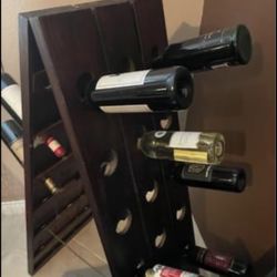 Rustic  Wine Floor Rack