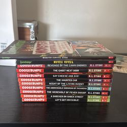 Classic Goosebumps Series Set + MN Book + Survival Guide book