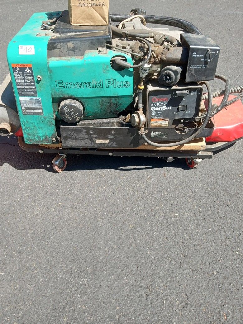 Onan 4000 Watt Motor Generator for Sale in Covington, WA OfferUp