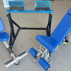Fitness benches and Dumbbell Assist system 