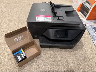 HP OfficeJet Pro 6968 Wireless All-in-One Printer w/ Extra Genuine HP Ink