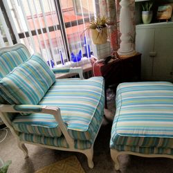 Chair & Ottoman