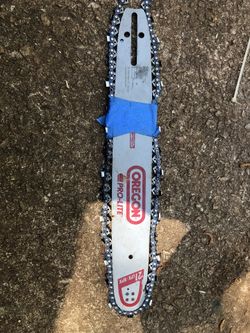 15”Oregon chainsaw bar with stihl chain