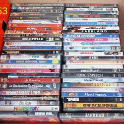 Over 350 Plus DVDS WITH CASES Only 125.00