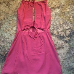 Pink Mini Dress 