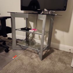 Glass TV Stand For  Sale