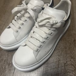 Alexander Mcqueens , White And Black , Size 9.5