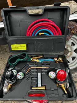 Oxy-Acetylene Welding & Cutting Torch Kit $100