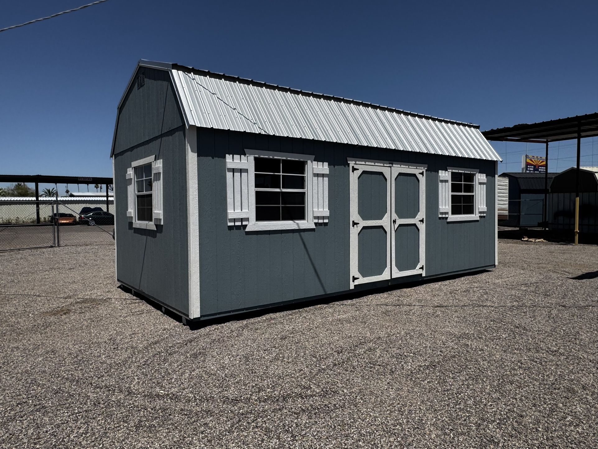 New 12x24 Side Lofted Barn – 288 Sq Ft of Possibilities!