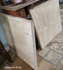 Butcher Block wood 25"×25" x1.5"