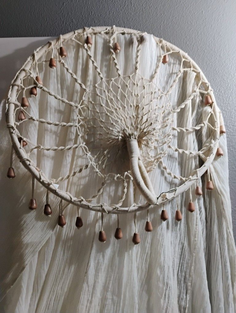 Macrame Hanging Bed Skirt