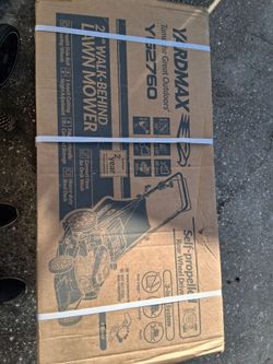 Yardmax G2760, new in the box, never used.