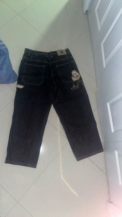 Southpole Baggy Embroidered Jeans Size 38