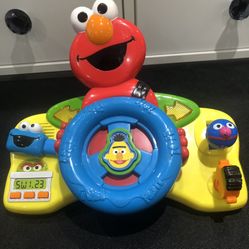 Sesame Street Giggle N Go Driver Elmo Toddler Toy