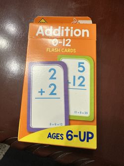 Addition Flash Cards