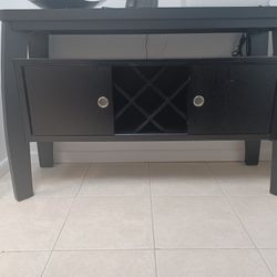 Buffet Table/Console - Black Wood 