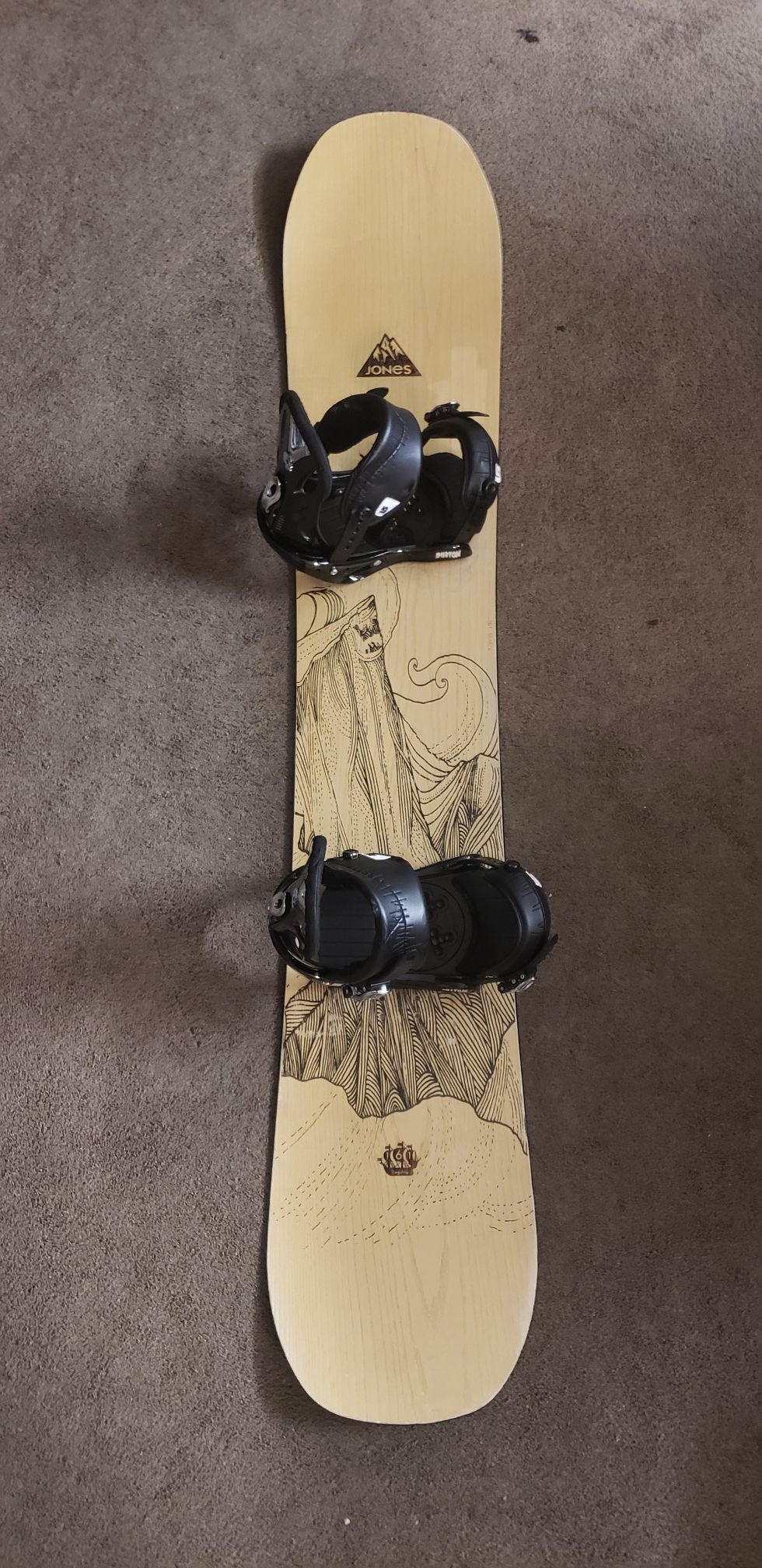 Jones snowboard package