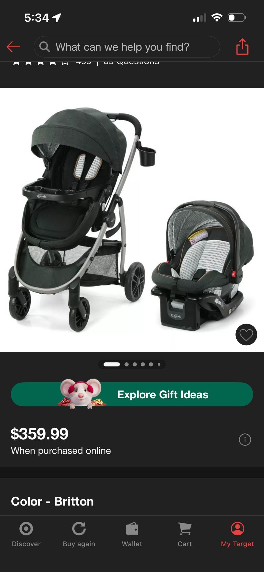 Stroller And Car Seat 
