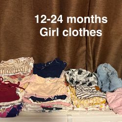 12-24 Months Baby Girl Clothes