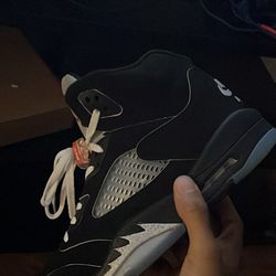 Jordan 5  black metaillics