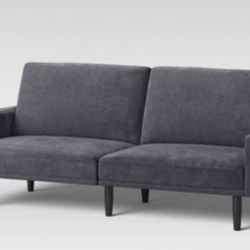 Grey Futon Sofá