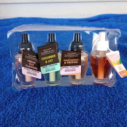 Set of 4 Bath and body works home fragrance
