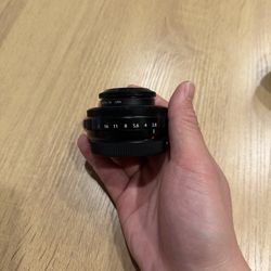 Fujifilm XF 27mm f/2.8 R WR Lens (Black)