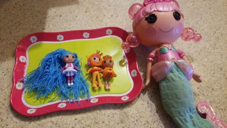 Lala loopsy mini and bath toys