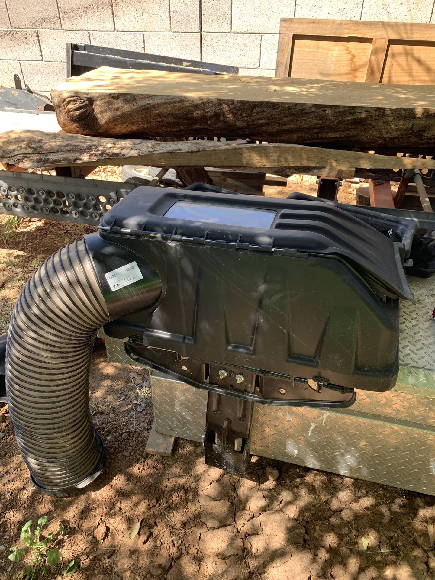 Riding Lawnmower Grass Bag