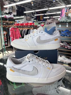 Air Jordan 1 Retro AJKO Low SP Union White Canvas