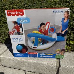 Airplane Ball Pit Fisher Price New