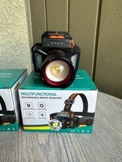 Super Bright High Power Headlamp ,Rechargeable Outdoor Hunting Fishing Camping Spotlight