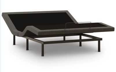 Full adjustable queen bed frame with remote
