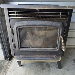 Whitfield Pellet Stove/Heater ; Model:  WP5 Cascade, WH-C 9952 (Used; History Unknown) 