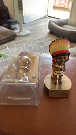 Indian Chief bobblehead trophy award