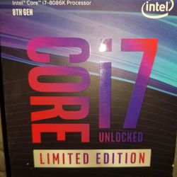 Intel Core I7-8086k  New. Never Used 