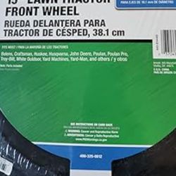 15" Lawn Tractor Front Wheel