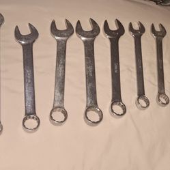 8 Snap-On Wrenches Nut Wrench USA 