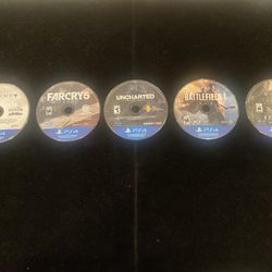 Sony PlayStation 4 PS4 5 Game Lot(DESTINY 2 FARCRY5 UNCHARTED BATTLEFIELD+more(Post Nintendo Era)