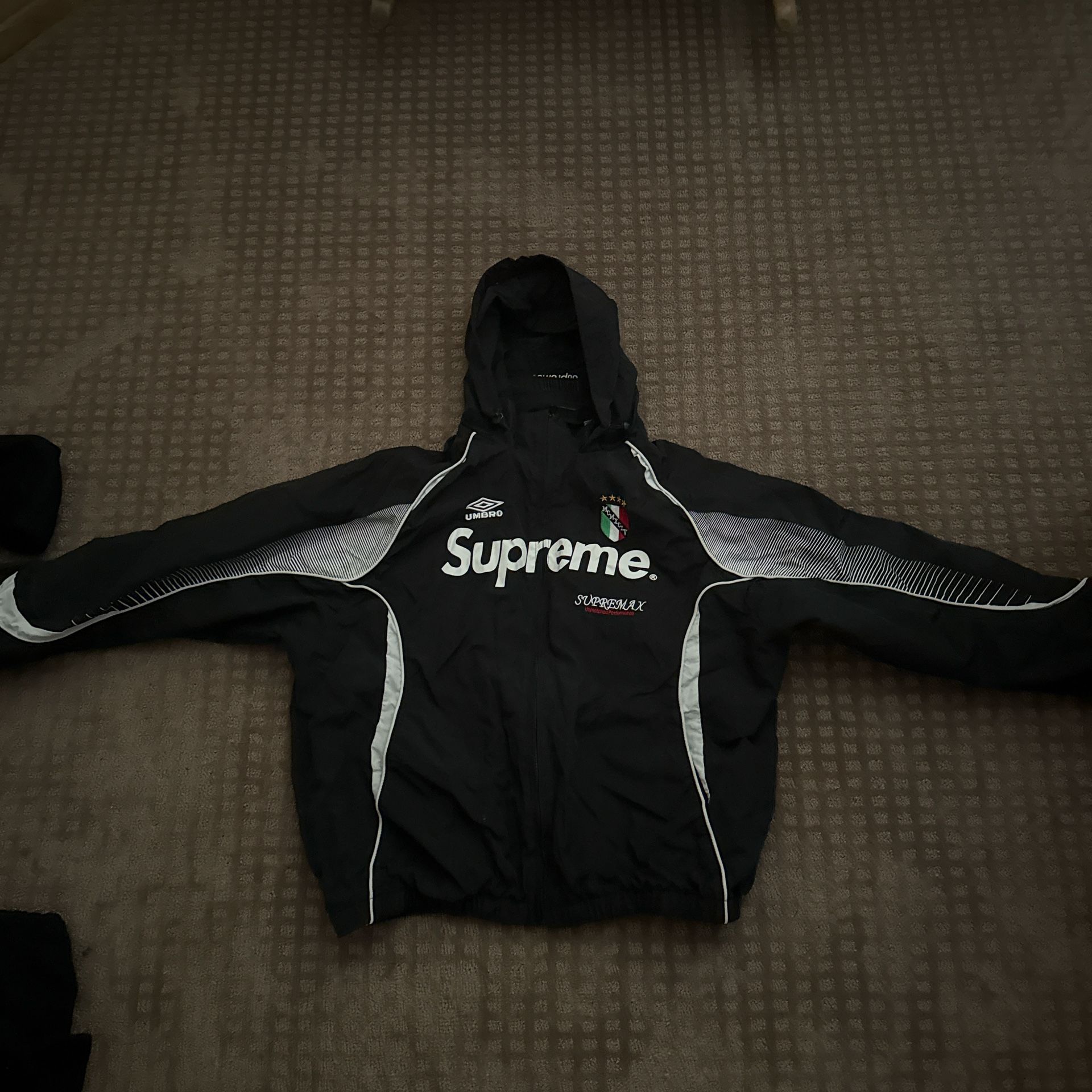 Supreme Umbro Jacket (Read Bio) With Balenciaga Hat Free If You Buy