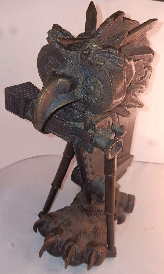 Creature By Krystian Jarnuszkiewicz, Polish Artist Created Out Of Bronze 12" Tall And 8 pounds Heavy