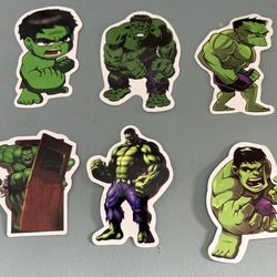 Hulk Sticker Set