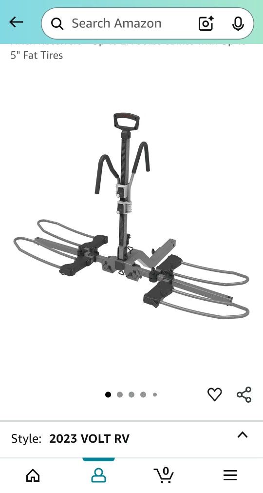 Hyperax RV Rated E-Bike Rack
