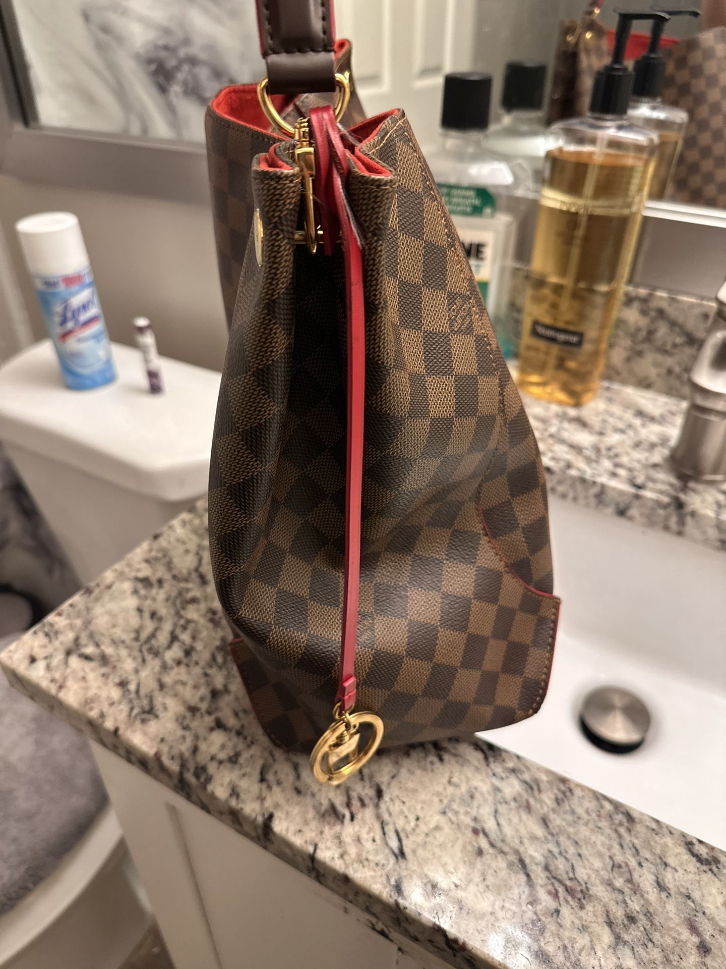 Louis Vuitton, Bags, Sold Lv Caissa Hobo