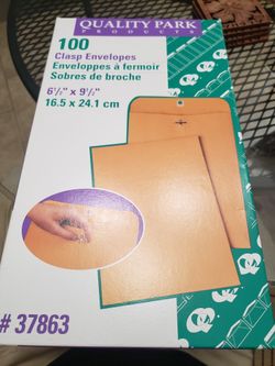100 Envelops 6.5 X 9.5
