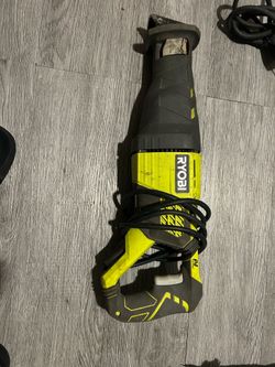 Corded Ryobi sawzall send offer